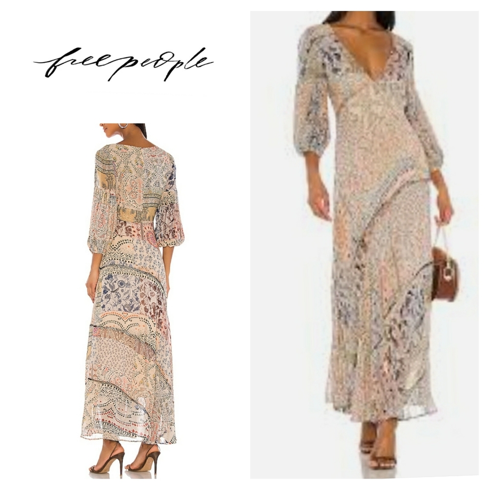 💃🏾MAKE AN OFFER💃🏾 Free People Moroccan Maxi